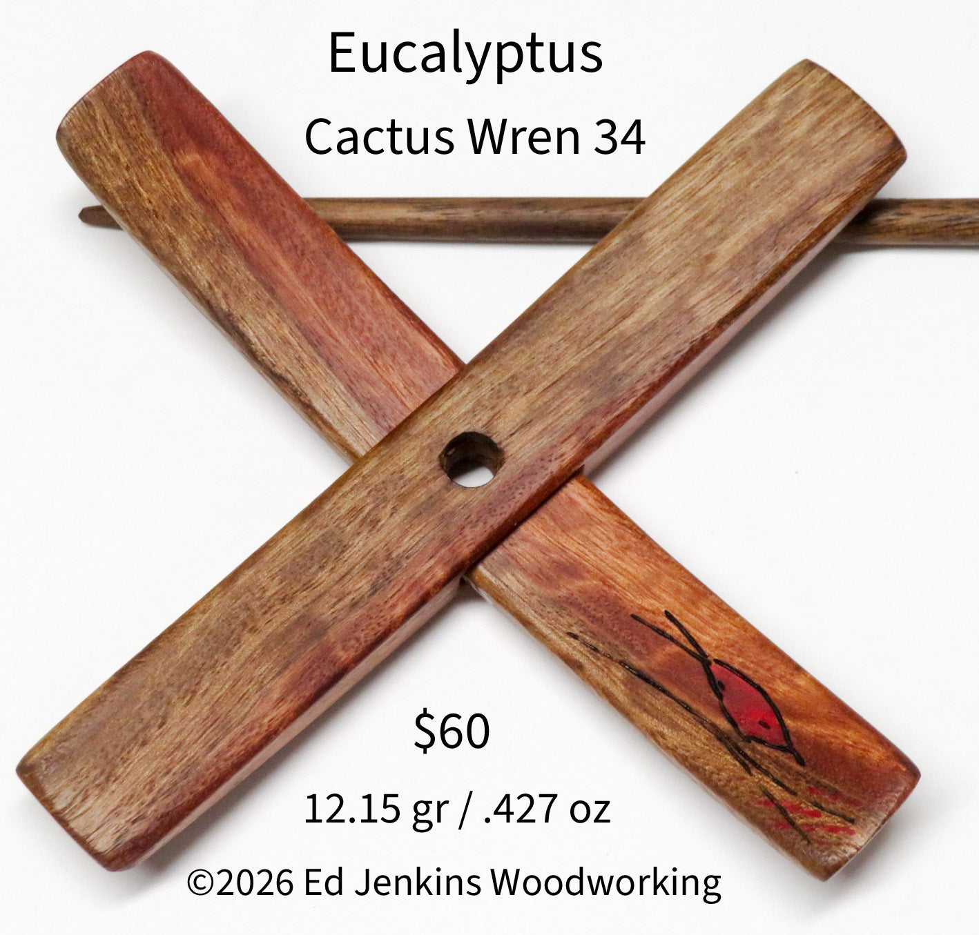 Cactus Wren, Eucalyptus 34