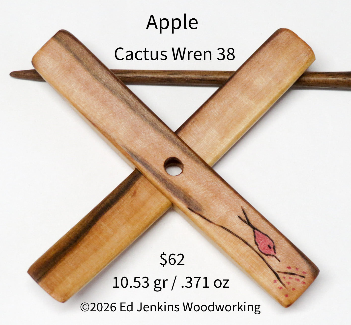 Cactus Wren, Apple 38