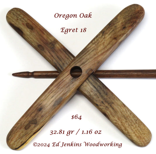 Egret, Oregon Oak