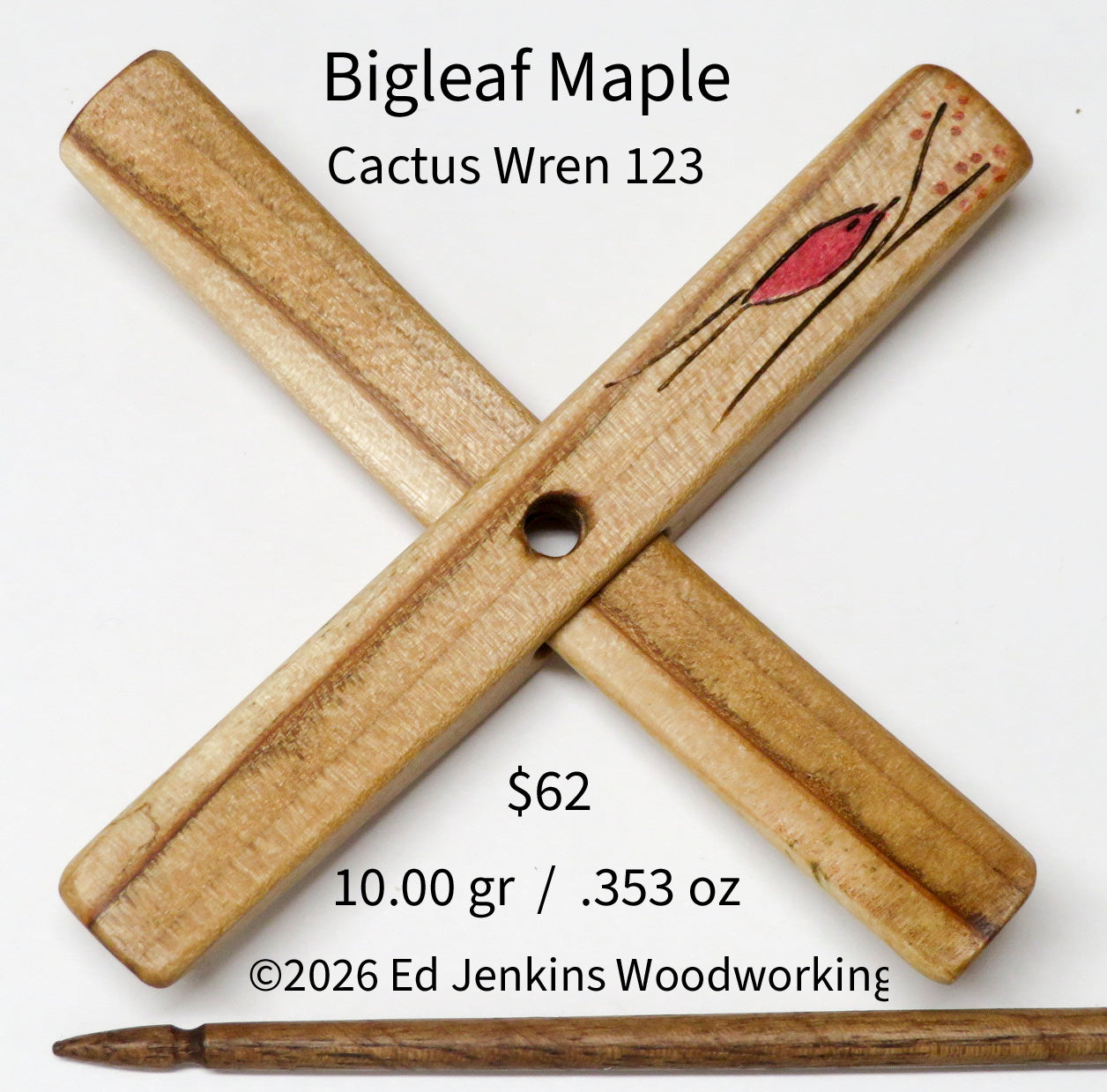Cactus Wren, Bigleaf Maple 123