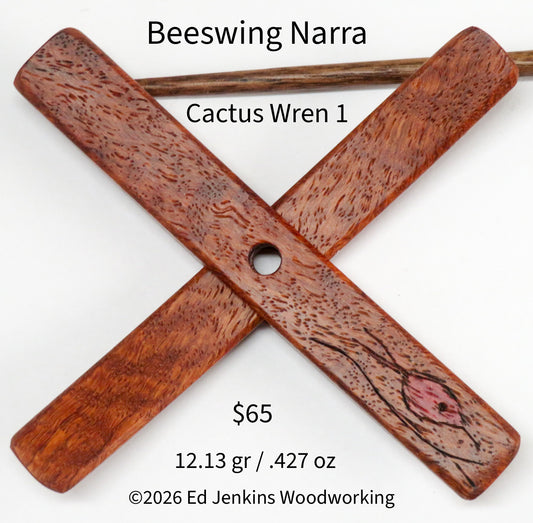 Cactus Wren Beeswing Narra 1