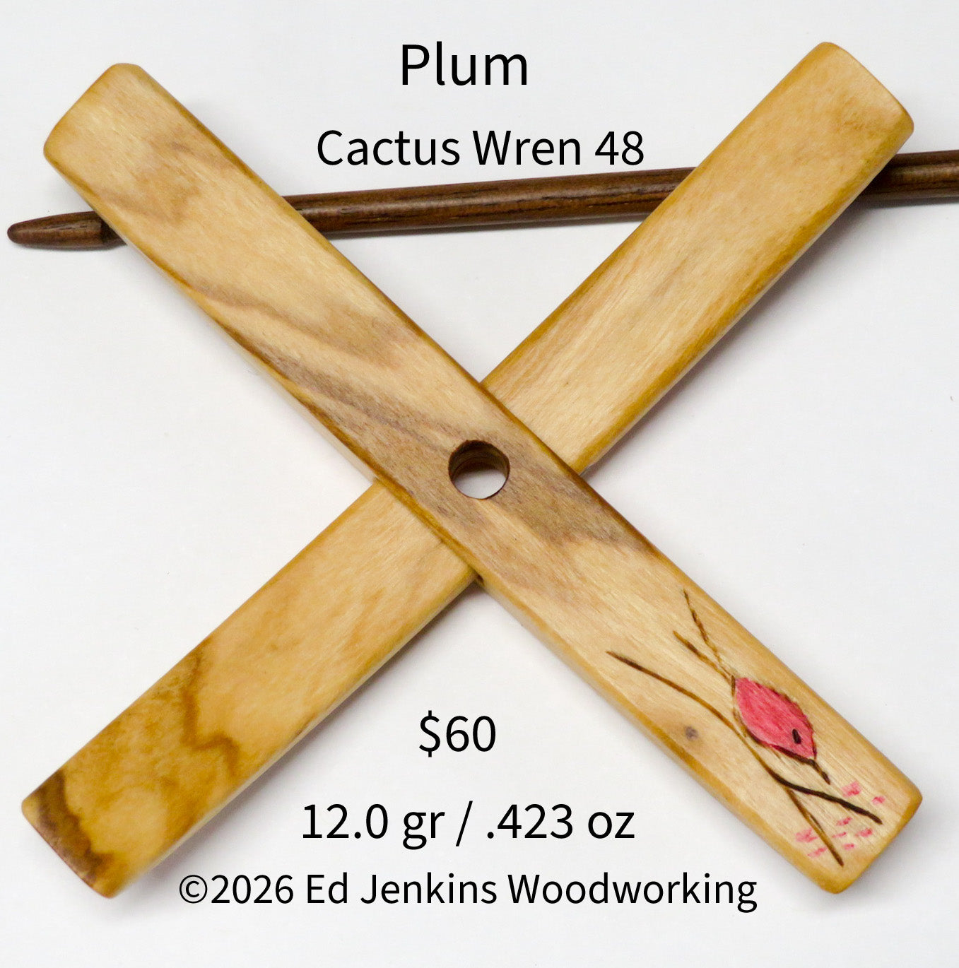 Cactus Wren, Plum 48