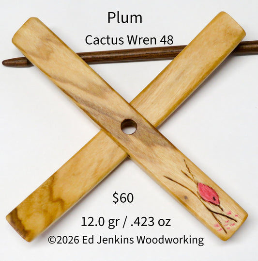 Cactus Wren, Plum 48
