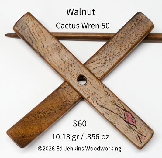 Cactus Wren, Walnut