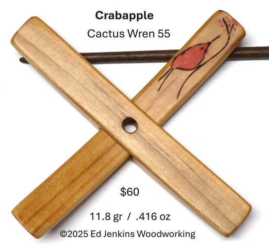 Cactus Wren, Crabapple 55