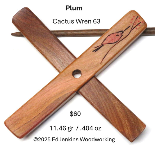 Cactus Wren, Plum 63