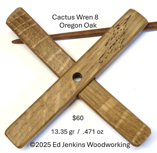 Cactus Wren, Oregon Oak