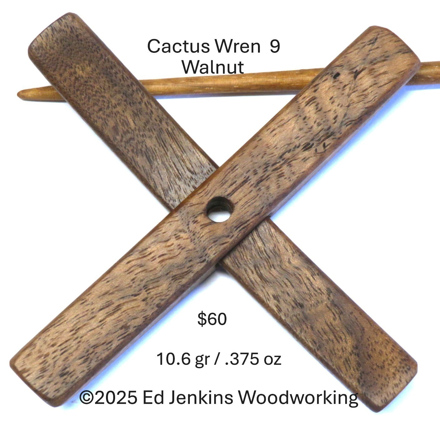 Cactus Wren, Walnut