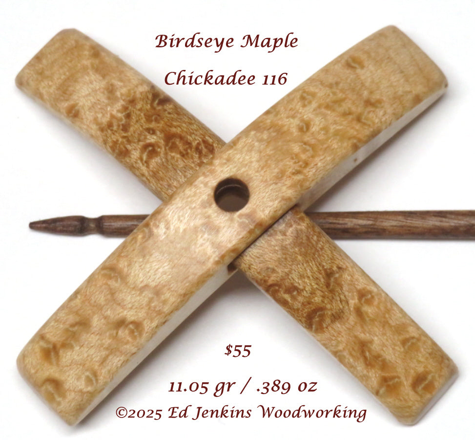 Chickadee, Birdseye Maple