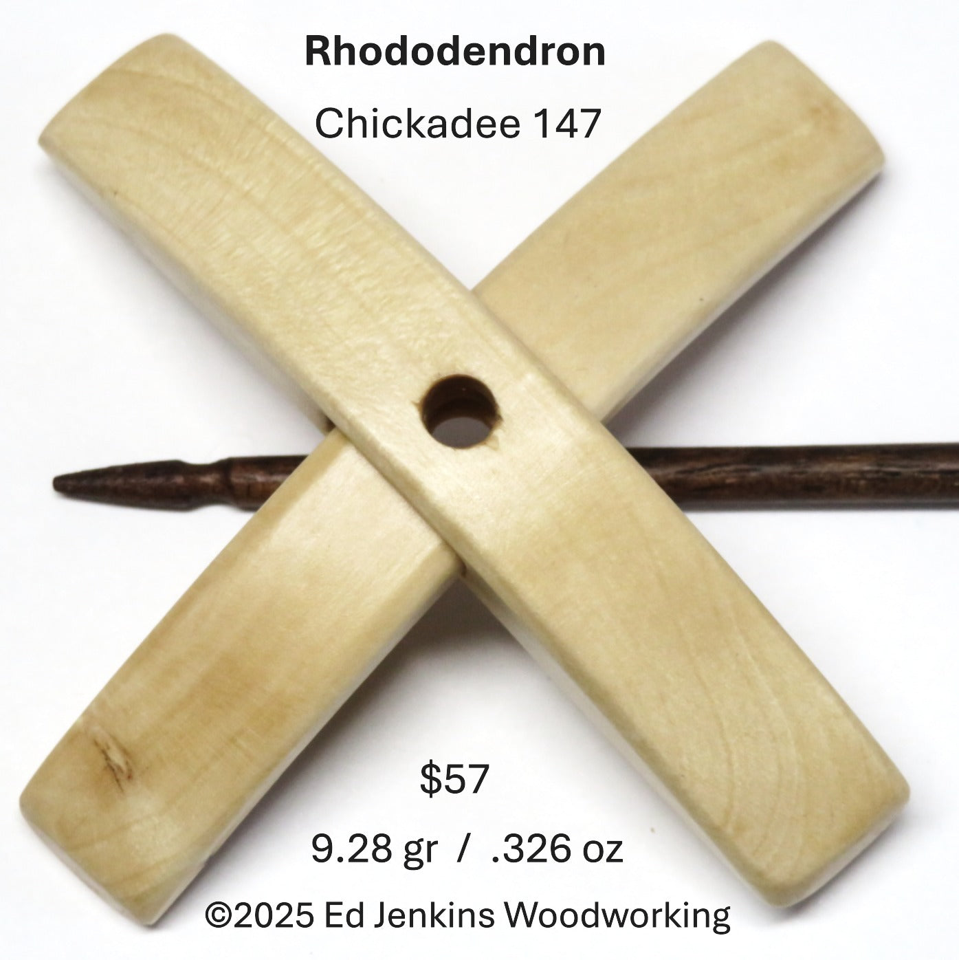 Chickadee, Rhododendron