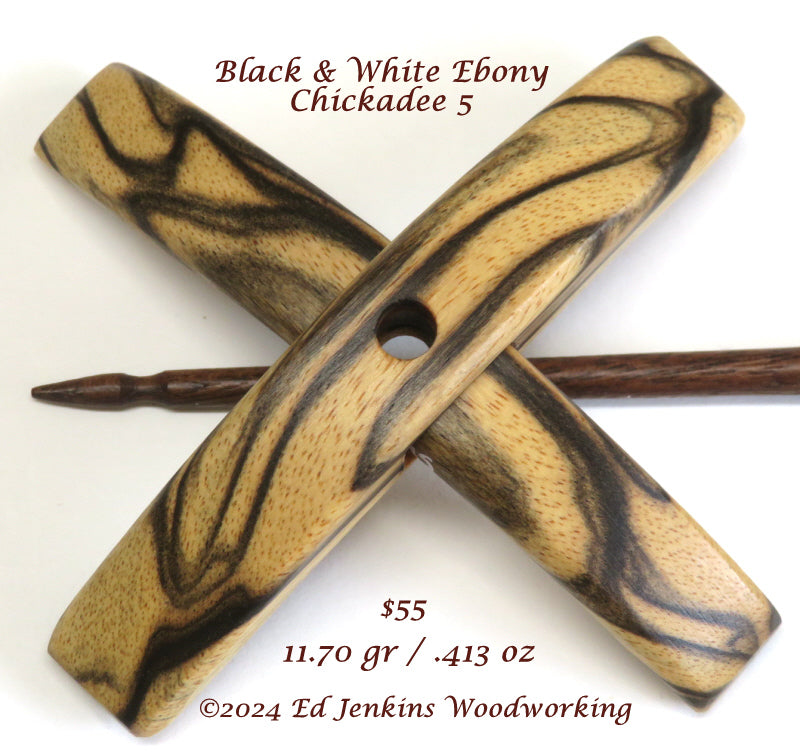 Chickadee, Black & White Ebony