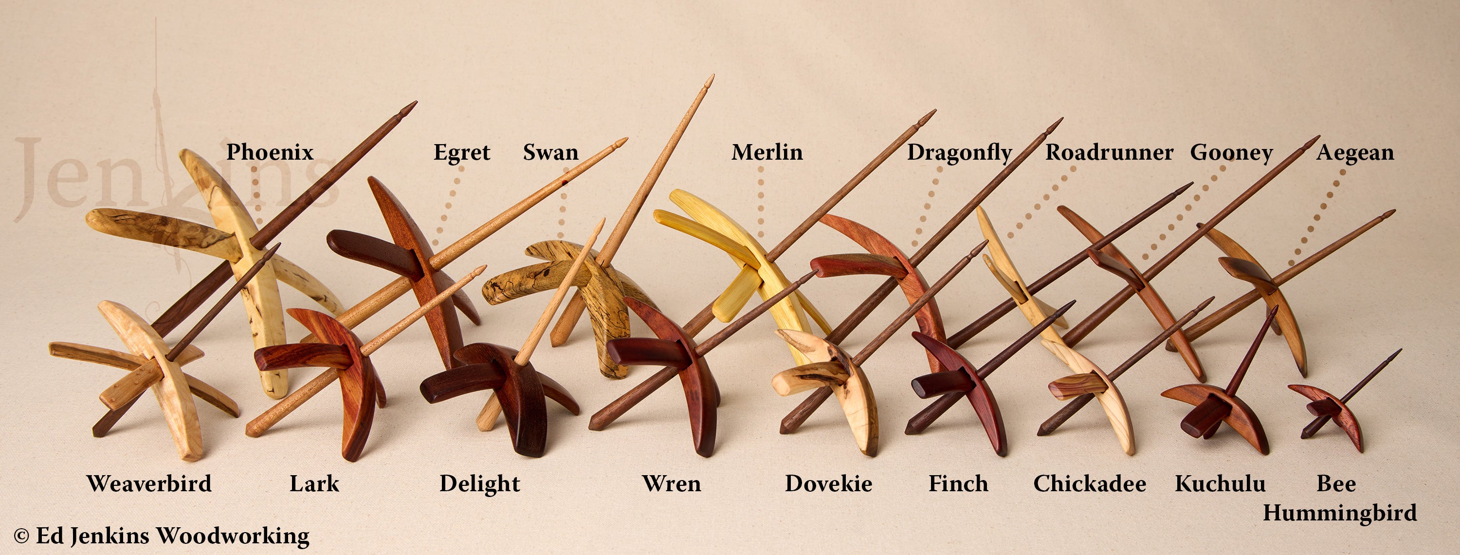 Jenkins Spindles Comparison